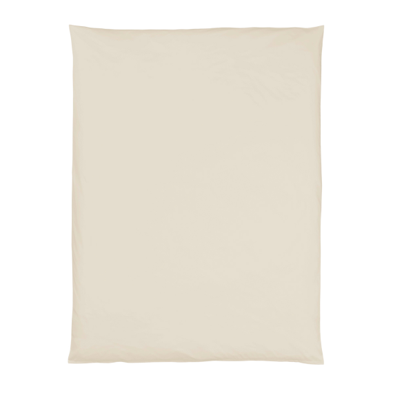 Christian Fischbacher Soie Uni 127 blanc cassé, linge de  lit en soie