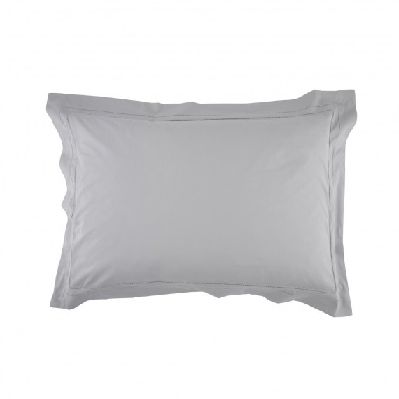 Christian Fischbacher Heritage 305 grigio chiaro, Satin ricamato Luxury Nights