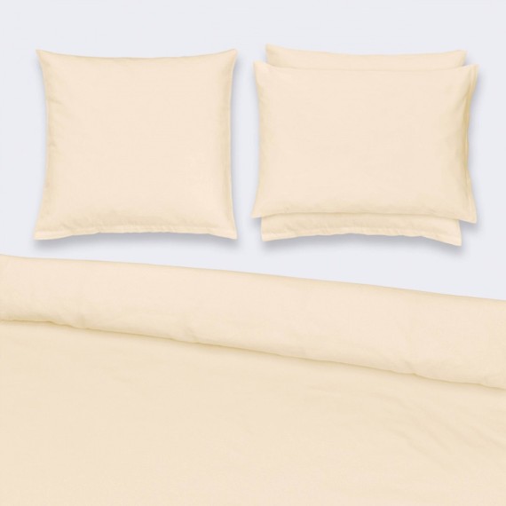 Christian Fischbacher Satin Unito 027 bianco sporco