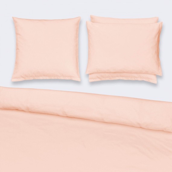 Christian Fischbacher Satin Unito 003 salmone