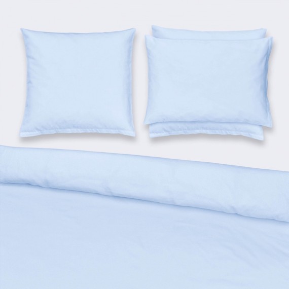 Christian Fischbacher Satin Unito 841 celeste