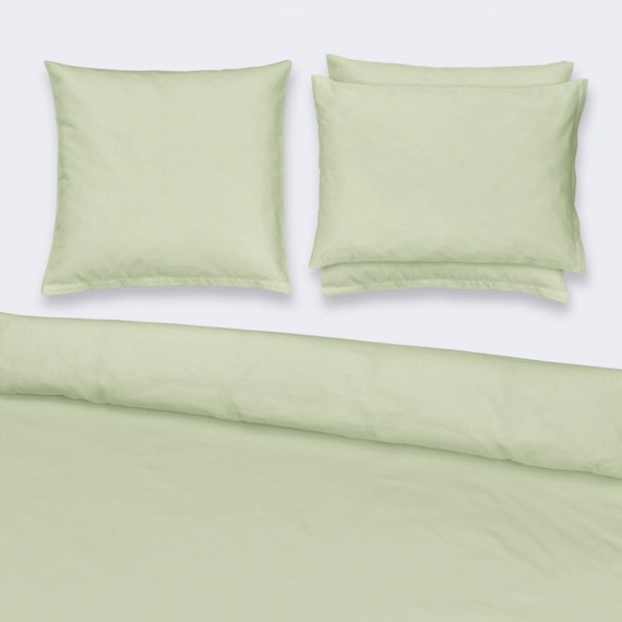 Christian Fischbacher Satin Unito 054 grigio verde