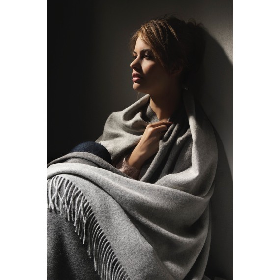 Christian Fischbacher Puro 505 Fog und 515 Shadow Plaid