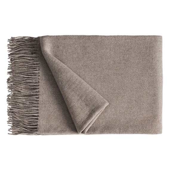 Christian FIschbacher Bisou 907 almond plaid in cashmere