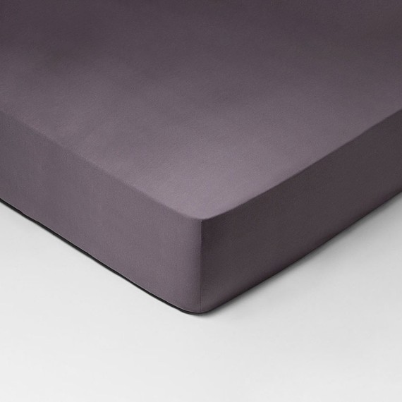 Schlossberg Jersey Royal lenzuolo con angoli prune