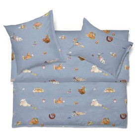 Schlossberg Bonne Nuit, biancheria da letto in satin con animali