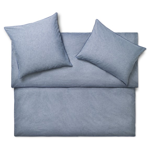 Schlossberg Pepe bleu, Flanell Bettwäsche