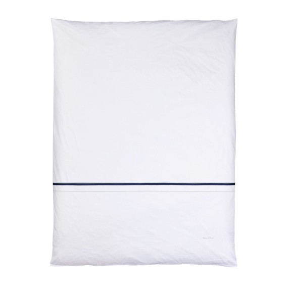 Christian Fischbacher Prisma 861 blu notte, biancheria da letto in satin Luxury Nights