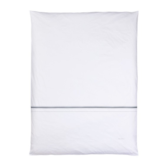 Christian Fischbacher Prisma 025 grigio, biancheria da letto in satin Luxury Nights