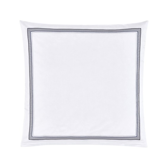 Christian Fischbacher Prisma 025 grigio, biancheria da letto in satin Luxury Nights