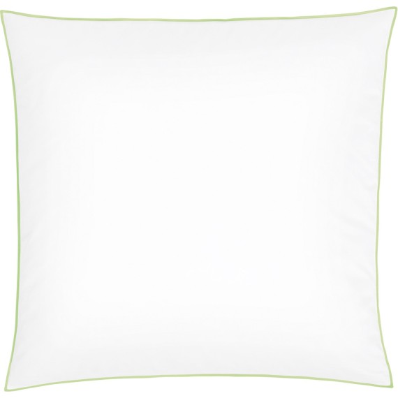 Christian Fischbacher New Selection 054 graugrün, Satin Bettwäsche mit Zierrand