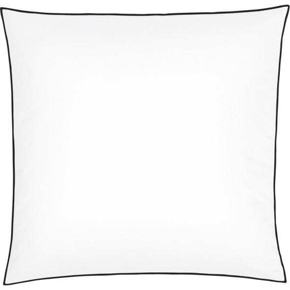 Christian Fischbacher New Selection 006 schwarz, Satin Bettwäsche mit Zierrand