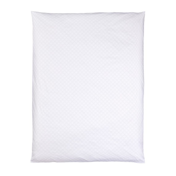 Christian Fischbacher Belle Epoque 010 bianco, biancheria da letto in jacquard con semicerchi