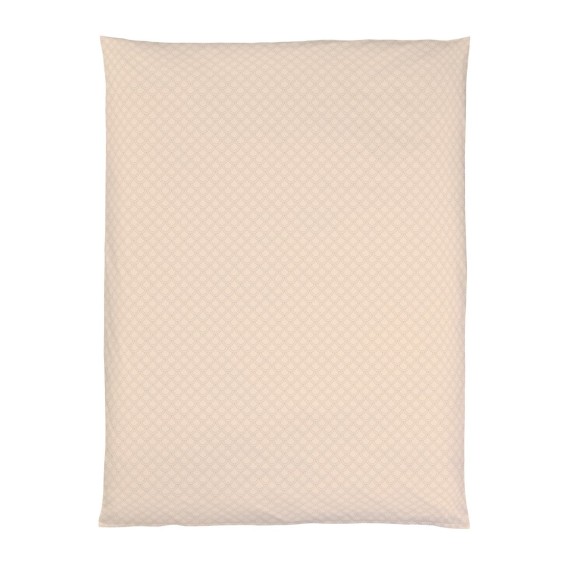 Christian Fischbacher Belle Epoque 105 oro chiaro, biancheria da letto in jacquard con semicerchi