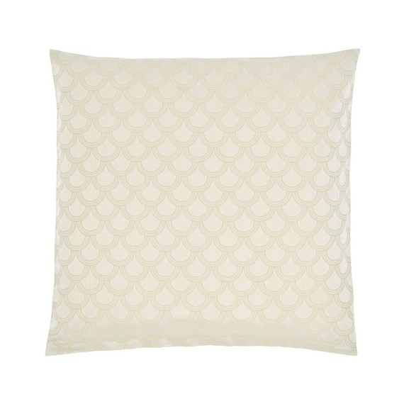 Christian Fischbacher Belle Epoque Verso 103 or clair, linge de lit en Jacquard