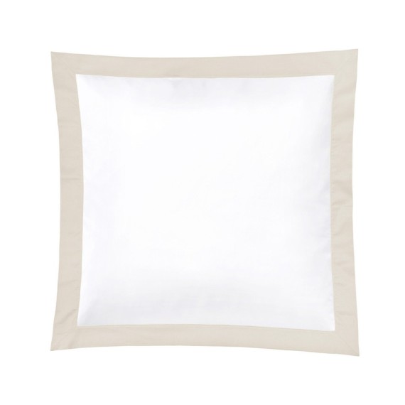 Christian Fischbacher Color Frame 217 lino, biancheria da letto in satin con balza