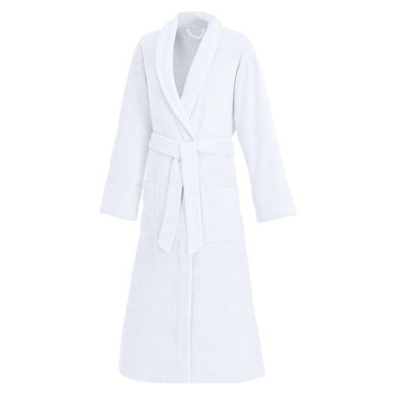 Weseta Dreamflor Schalkragenmantel Unisex 01 weiss