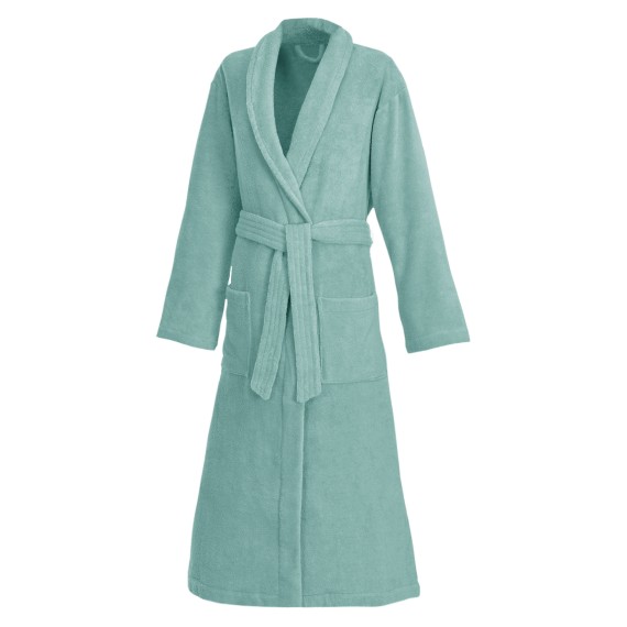 Weseta Dreamflor Peignoir à col châle unisexe 12 arctic green