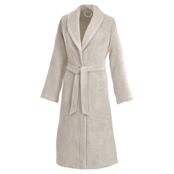 Weseta Dreamflor Peignoir femme à col châle 92 sable