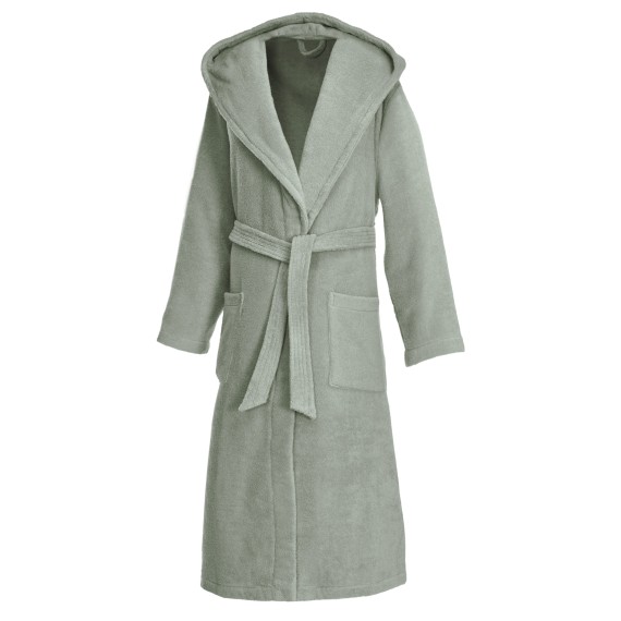Weseta Dreamflor Peignoir à capuche long 65 urbangreen