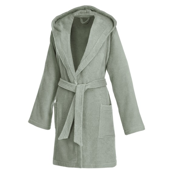 Weseta Dreamflor Accappatoio corto con cappuccio 65 urbangreen