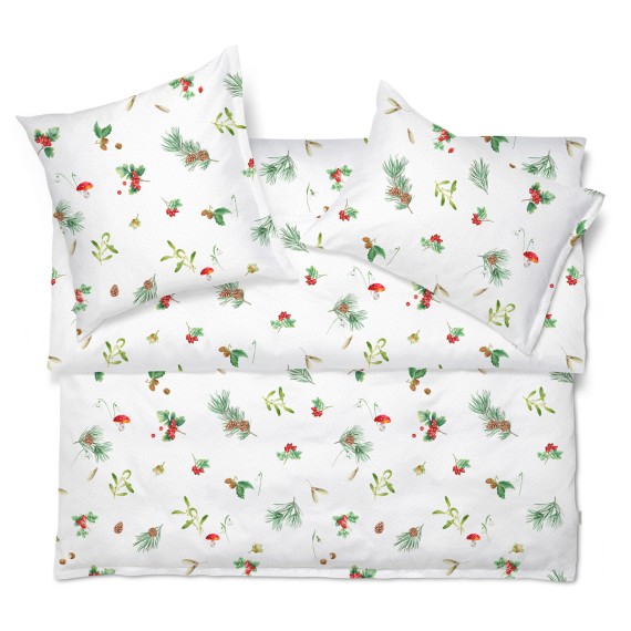 Schlossberg Hazel blanc, Satin Exquisit Bettwäsche