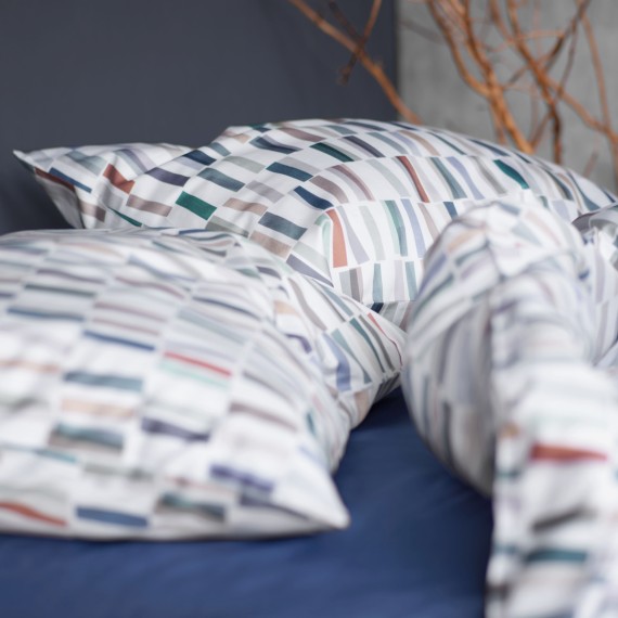 Schlossberg Vito blanc, biancheria da letto in satin