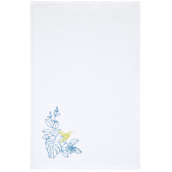 Christian Fischbacher Papagena asciugamano per ospiti ricamato