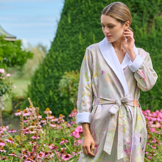 Christian Fischbacher Mystic Garden vestaglia a fiori