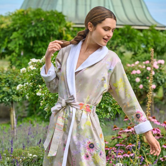 Christian Fischbacher Mystic Garden vestaglia a fiori