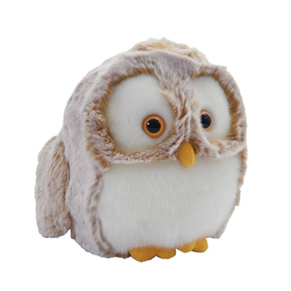 Eskimo Hibou or clair peluche