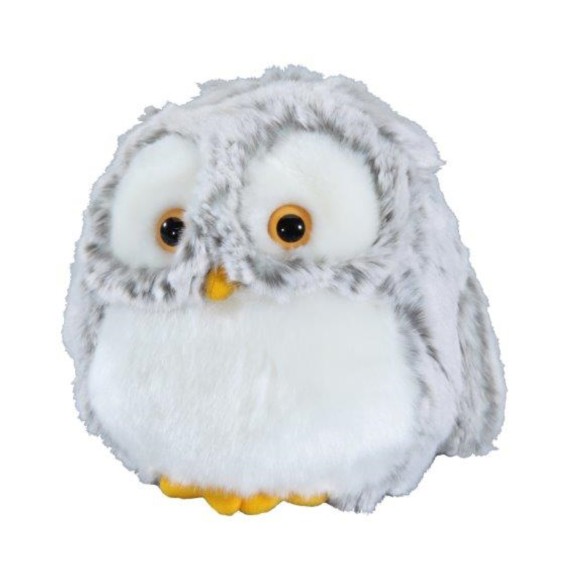 Eskimo Gufo grigio chiaro peluche