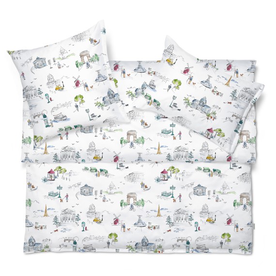 Schlossberg Paris Mon Amour - Satin Bettwäsche