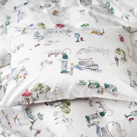 Schlossberg Paris Mon Amour - Satin Bettwäsche