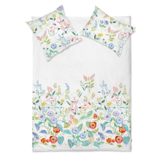 Schlossberg Annka - Satin Bettwäsche mit Blumen