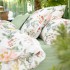 Schlossberg Artemis blanc - Biancheria da letto in raso a fiori