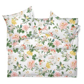 Schlossberg Artemis blanc - Jersey Bettwäsche mit Blumen