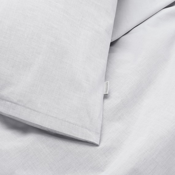 Schlossberg Samos gris - Popeline Bettwäsche