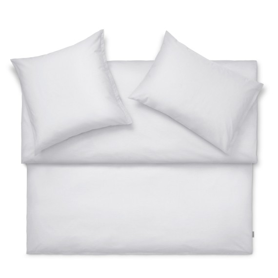 Schlossberg Samos gris - Popeline Bettwäsche