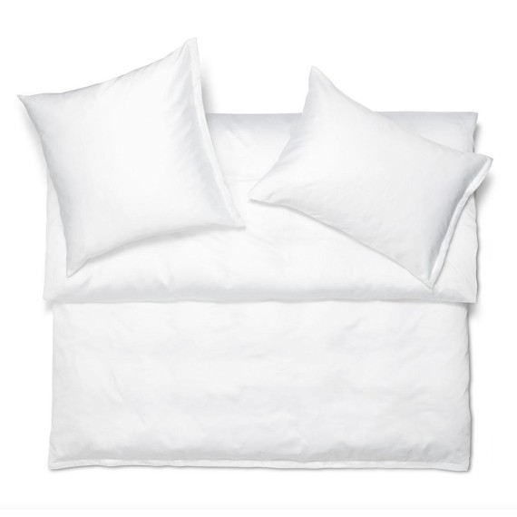 Schlossberg Micromodal blanc - Satin Bettwäsche