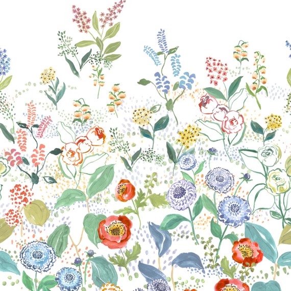 Schlossberg Annka - Satin Bettwäsche mit Blumen