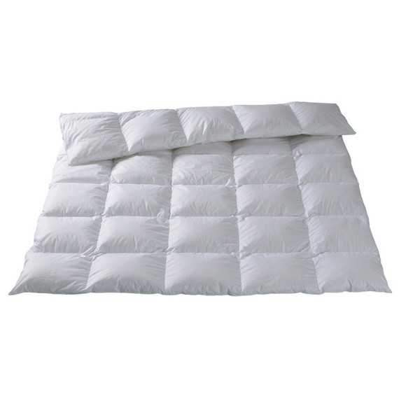 Christian Fischbacher Lucerne - Duvet toutes saison à cassettes suisse batiste