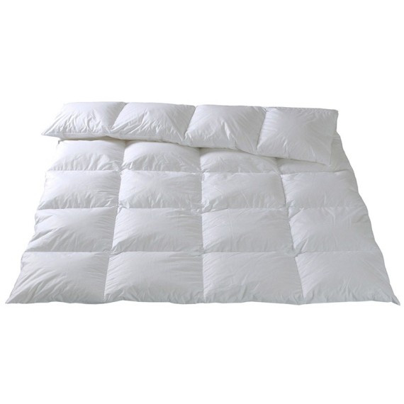 Christian Fischbacher Zermatt - Piumino invernale a cassette in Swiss batist