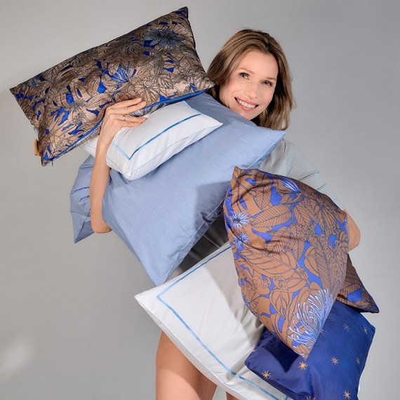 Christian Fischbacher Golden Garden, biancheria a fiori