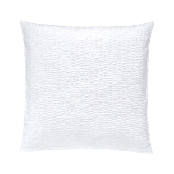 Christian Fischbacher Twist 010 bianco - Biancheria da letto in seersucker