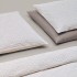 Christian Fischbacher Twist 305 grigio chiaro-beige - Biancheria da letto in seersucker
