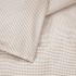 Schlossberg Andrin beige - Perkal Bettwäsche mit Karo