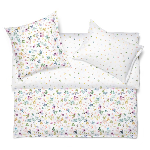 Schlossberg Ylvie - Biancheria da letto in satin duo a fiori