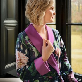 Schlossberg Ophelia robe de chambre avec fleurs