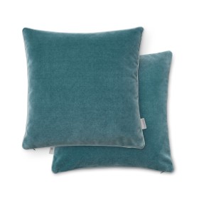 Schlossberg Elodie aqua housse de coussin décoratif 40x40cm